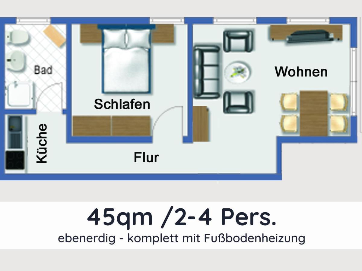 Apartamento Der Fuchsbau - Fewo Lepetit - Im Sonnigen Harz - Hunde Willkommen - 100M Bis Zum Wald - Free Wlan Bad Sachsa Exterior foto